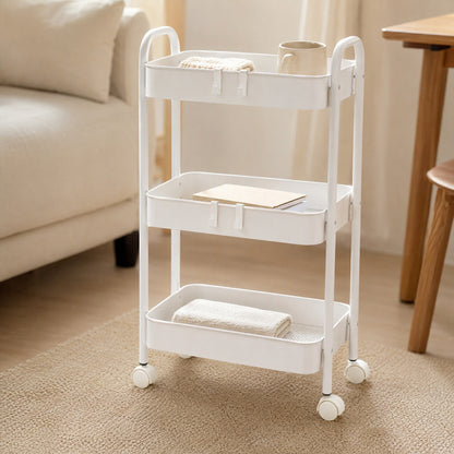 Foldsteel™ Foldable Carbon Steel Storage Rack, styled close view