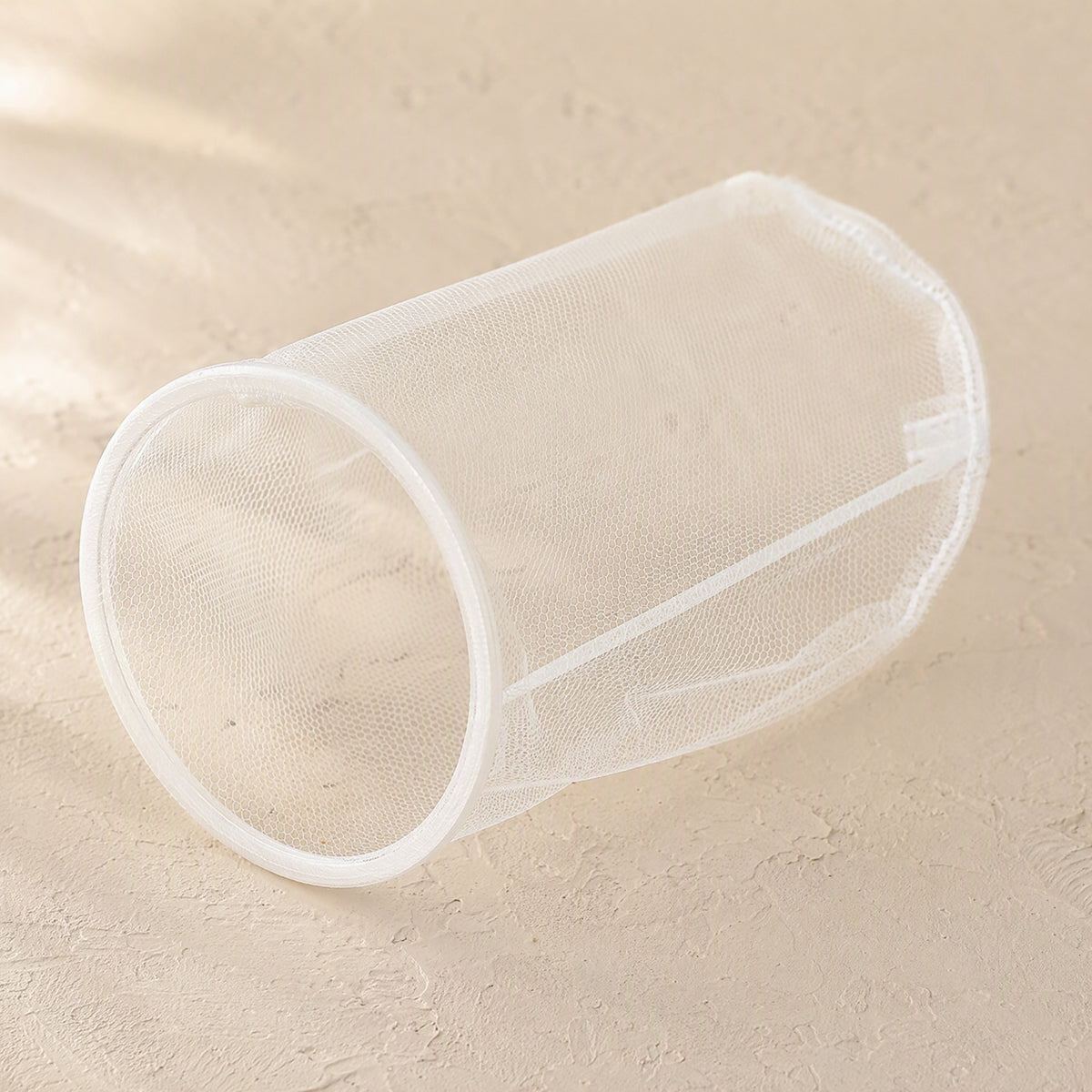 Drainveil™ Disposable Polyester Kitchen Sink Filter Net, material and detail close-up