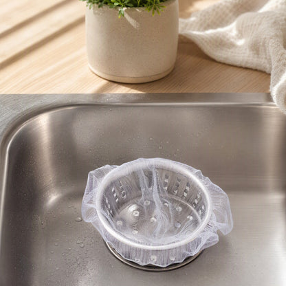 Siftmesh™ Polyester Kitchen Sink Filter Screen in a calm home setting