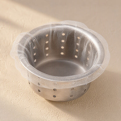 Scrapsift™ Plastic Kitchen Sink Filter Screen, material and detail close-up