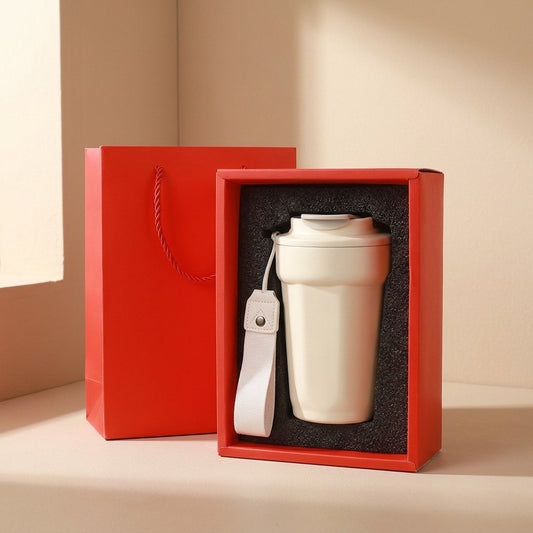 Ropebrew™ Stainless Steel Coffee Cup With Carrying Rope