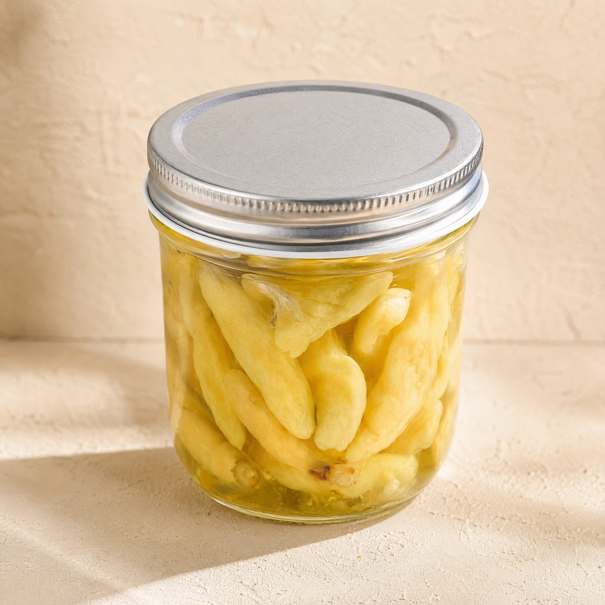 Roundseal™ Round Glass Storage Jar, material and detail close-up