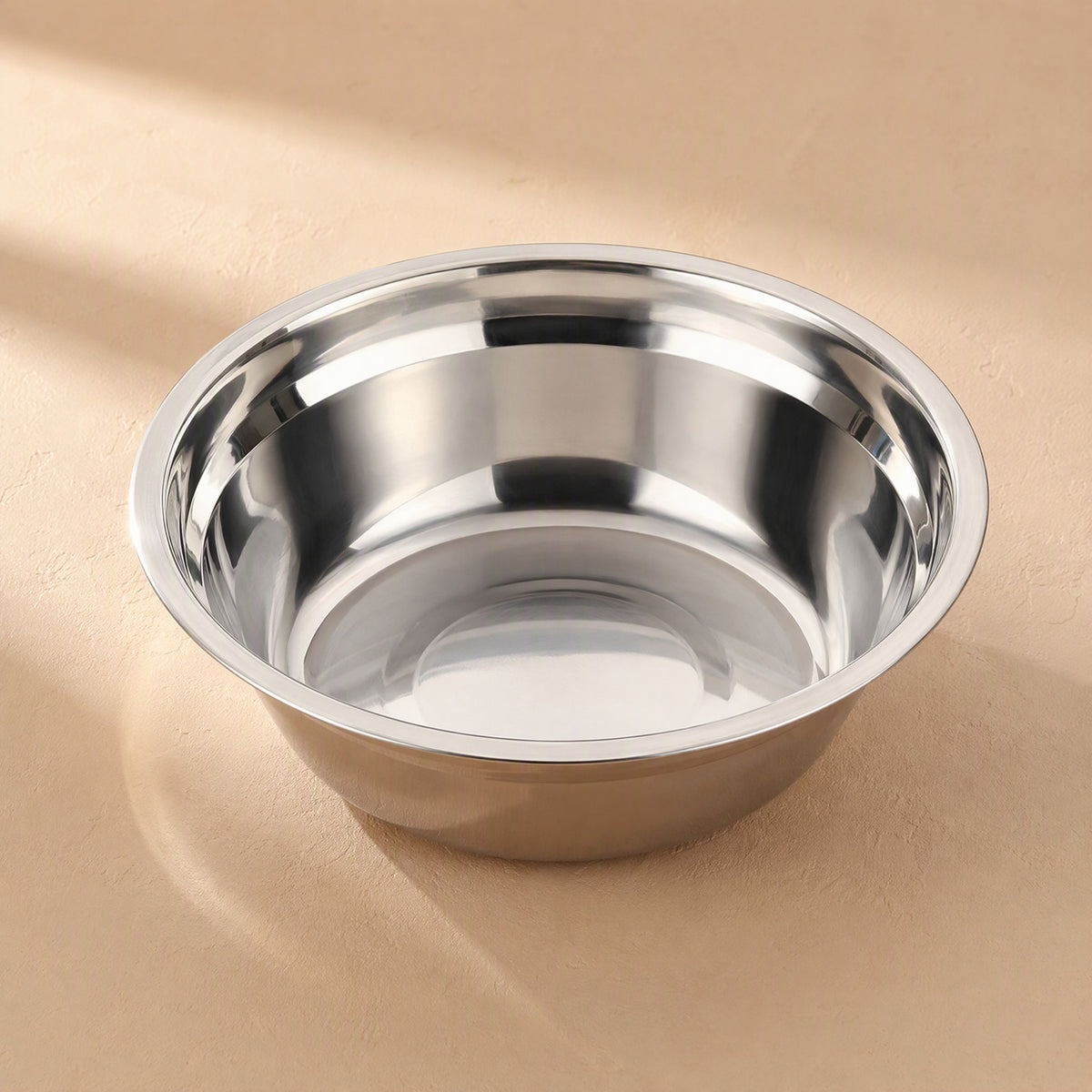 Brothgleam™ Stainless Steel Soup Bowl, material and detail close-up