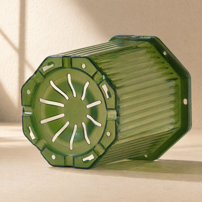Nookbud™ Plastic Flower Pot for Desktop Plants, material and detail close-up