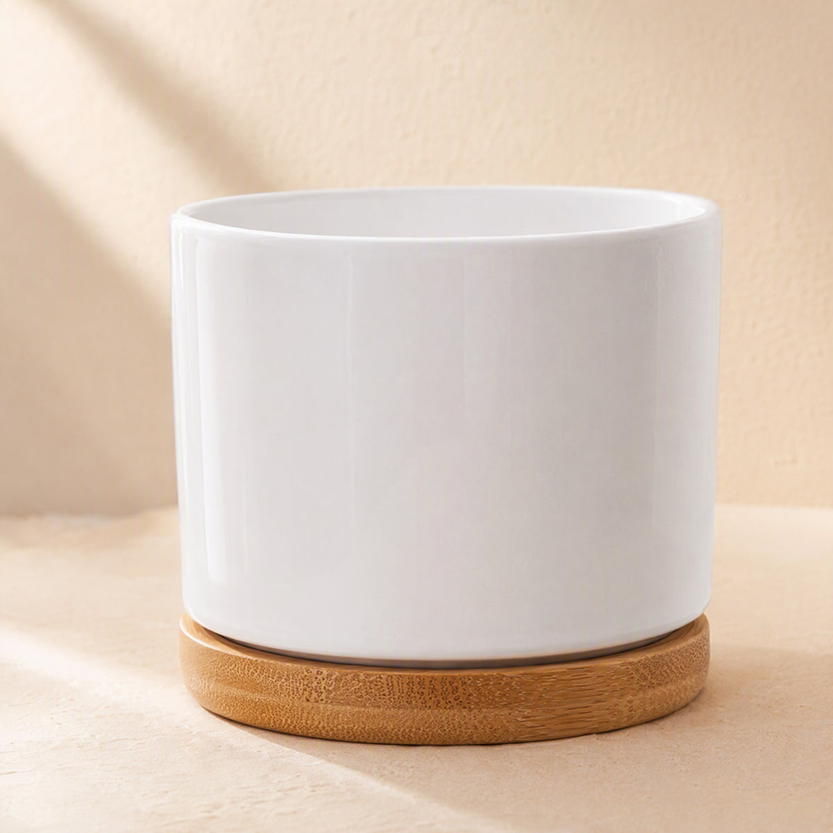 Bloombowl™ Ceramic Flower Pot, material and detail close-up
