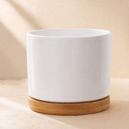 Bloombowl™ Ceramic Flower Pot, material and detail close-up
