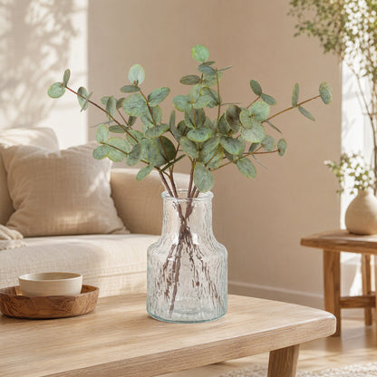 Leafsilk™ Artificial Eucalyptus Branch in a calm home setting