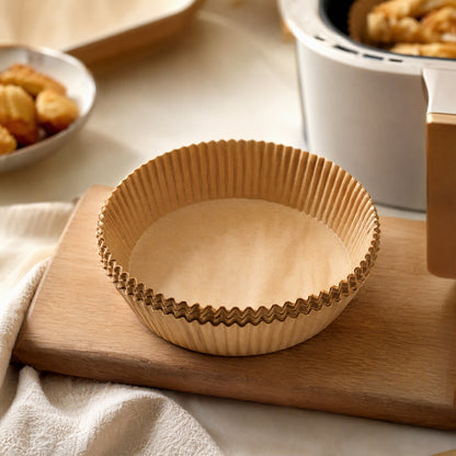 Frysilk™ Silicone Air Fryer Paper Sheets, styled close view