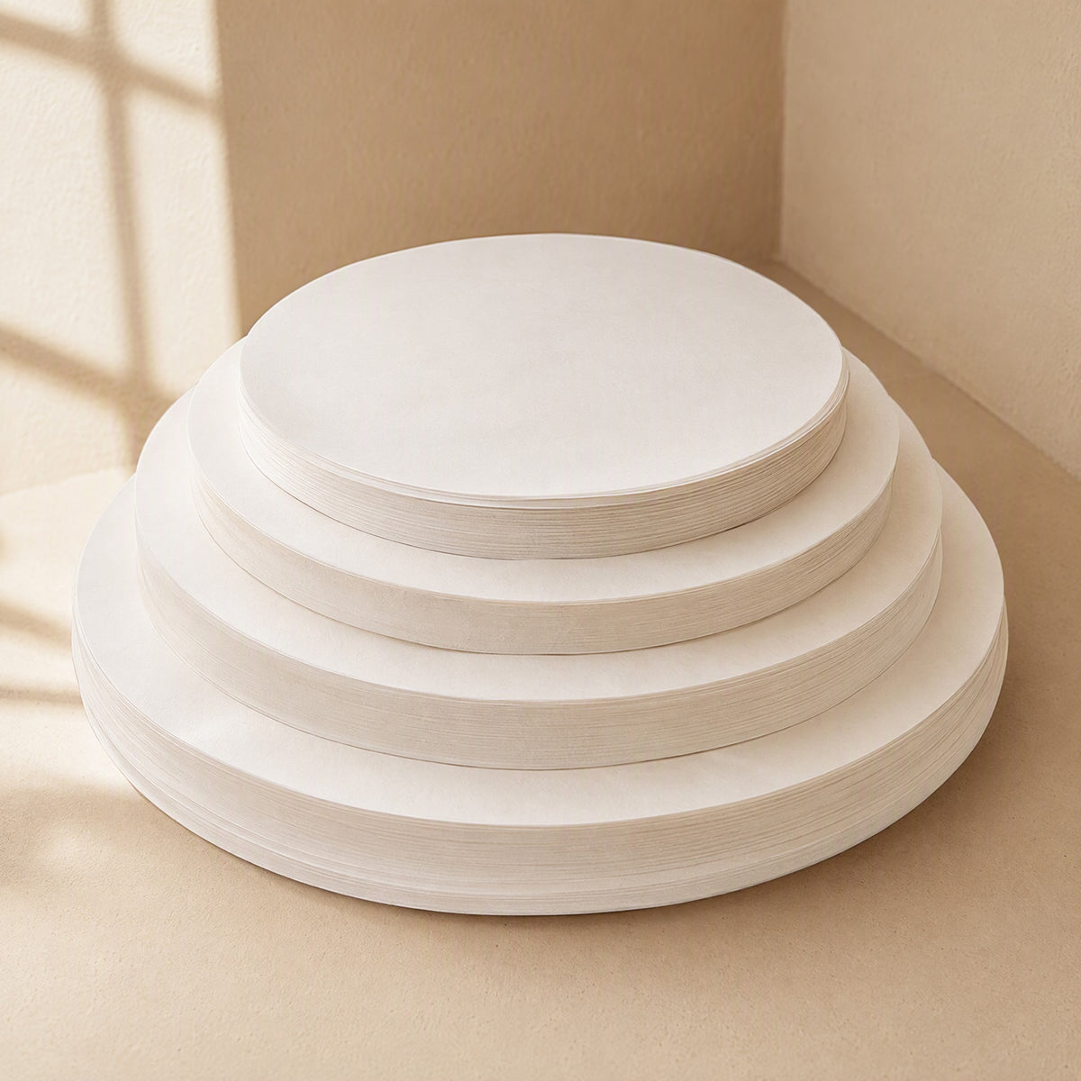 Pulpround™ Round Raw Wood Pulp Baking Paper