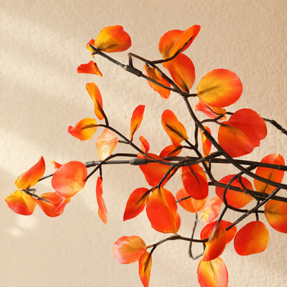 Maplebunch™ Maple Leaf Green Plant Bouquet, material and detail close-up