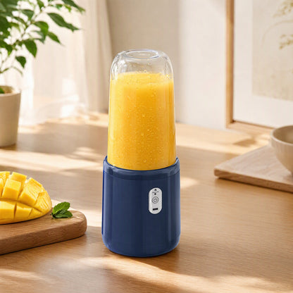 Freshrun™ Portable Rechargeable Juicer Cup in a calm home setting