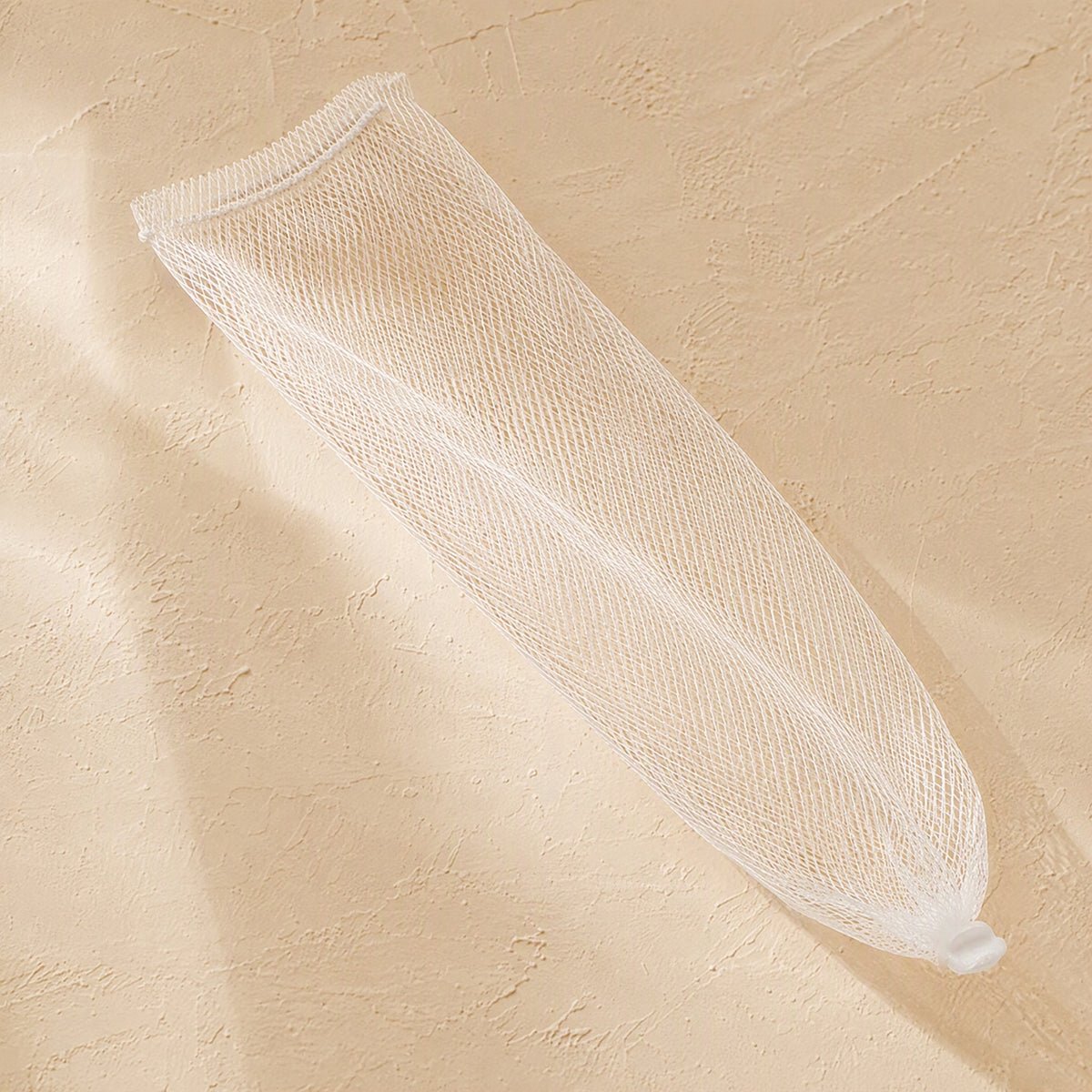 Meshpouch™ Plastic Kitchen Sink Filter Mesh Bag, material and detail close-up