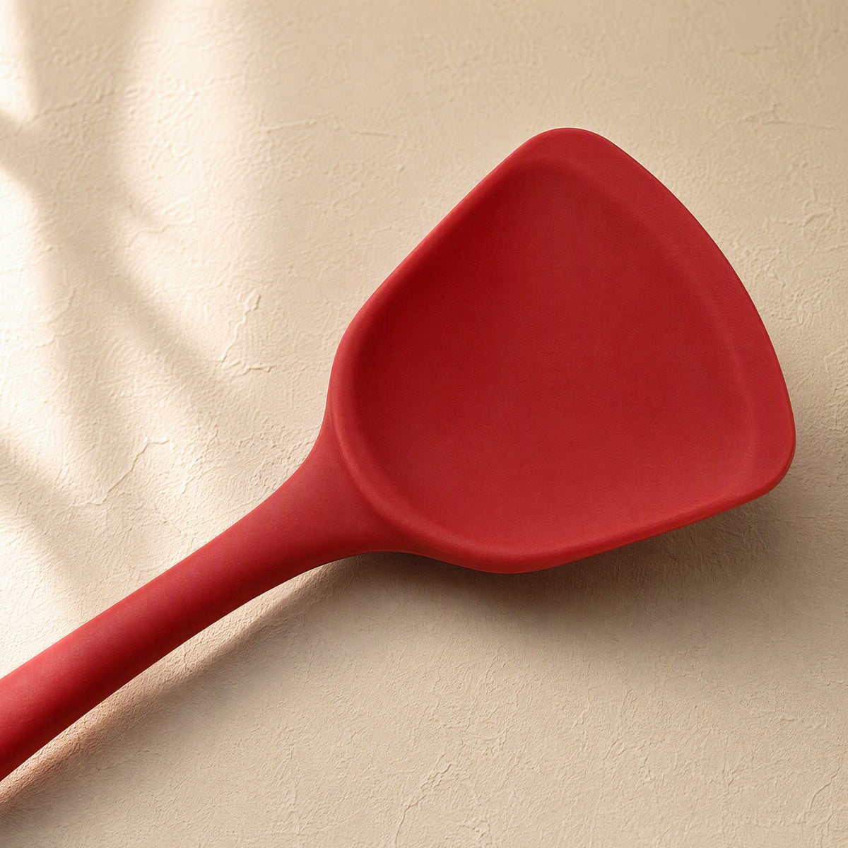 Flipstir™ Silicone Cooking Spatula, material and detail close-up