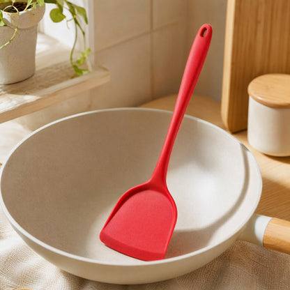 Flipstir™ Silicone Cooking Spatula in a calm home setting