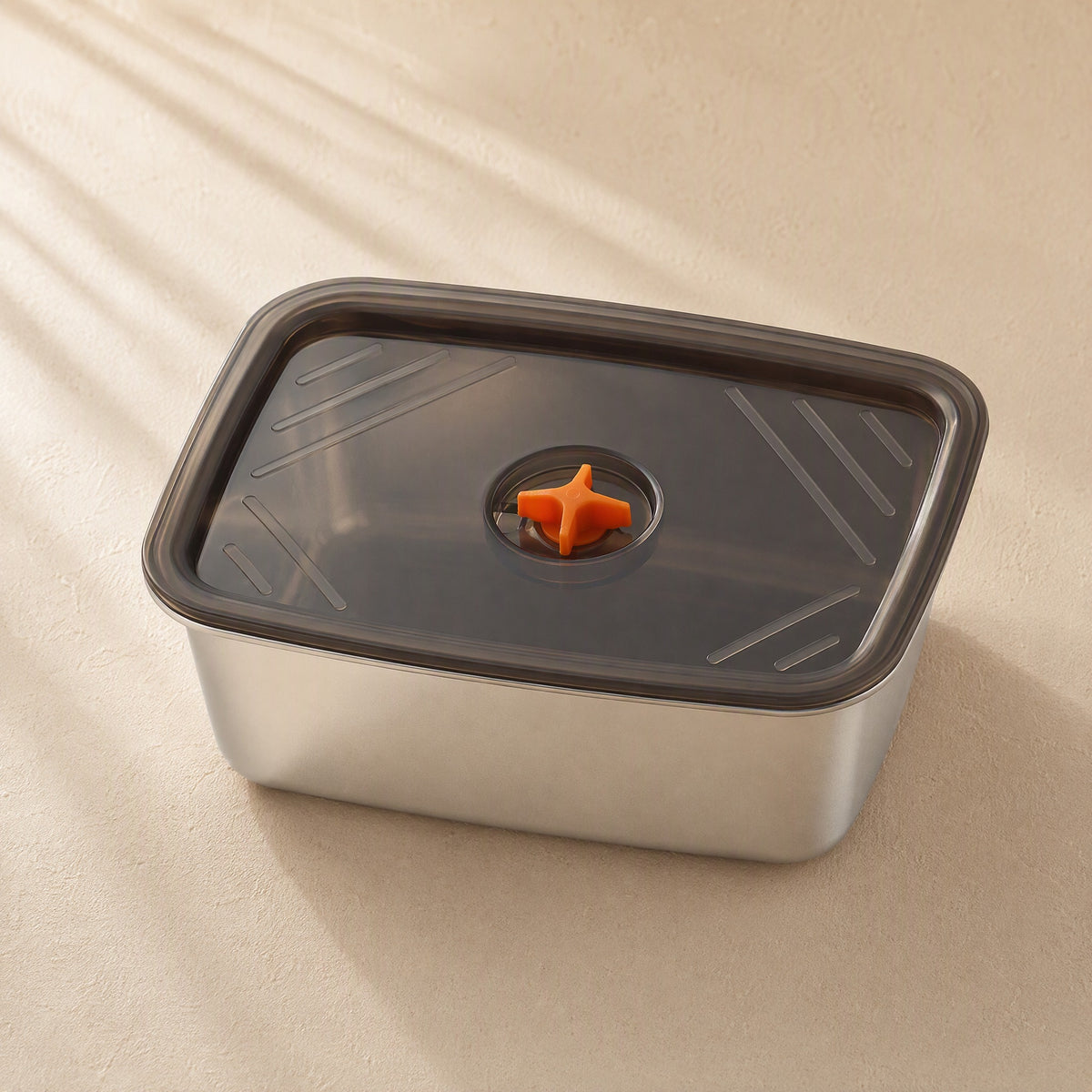 Mealkeep™ Stainless Steel Lunch Box, material and detail close-up