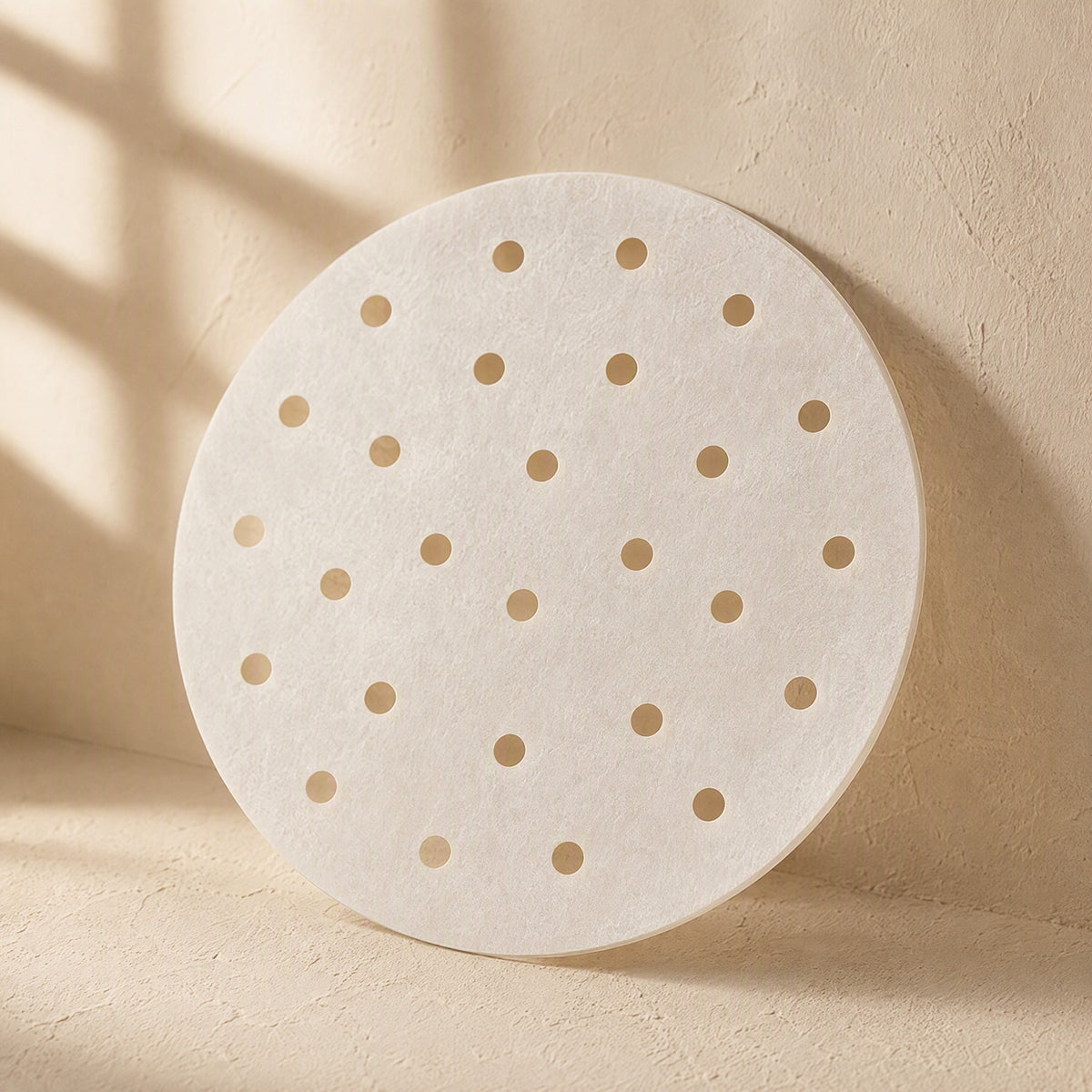 Bakebloom™ Air Fryer Baking Paper Sheets, material and detail close-up