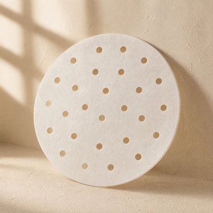 Bakebloom™ Air Fryer Baking Paper Sheets, material and detail close-up