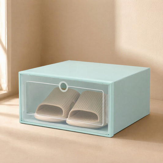 Soleview™ Transparent Plastic Shoe Storage Box