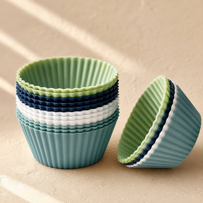 Cupbake™ Silicone Muffin Cups, material and detail close-up