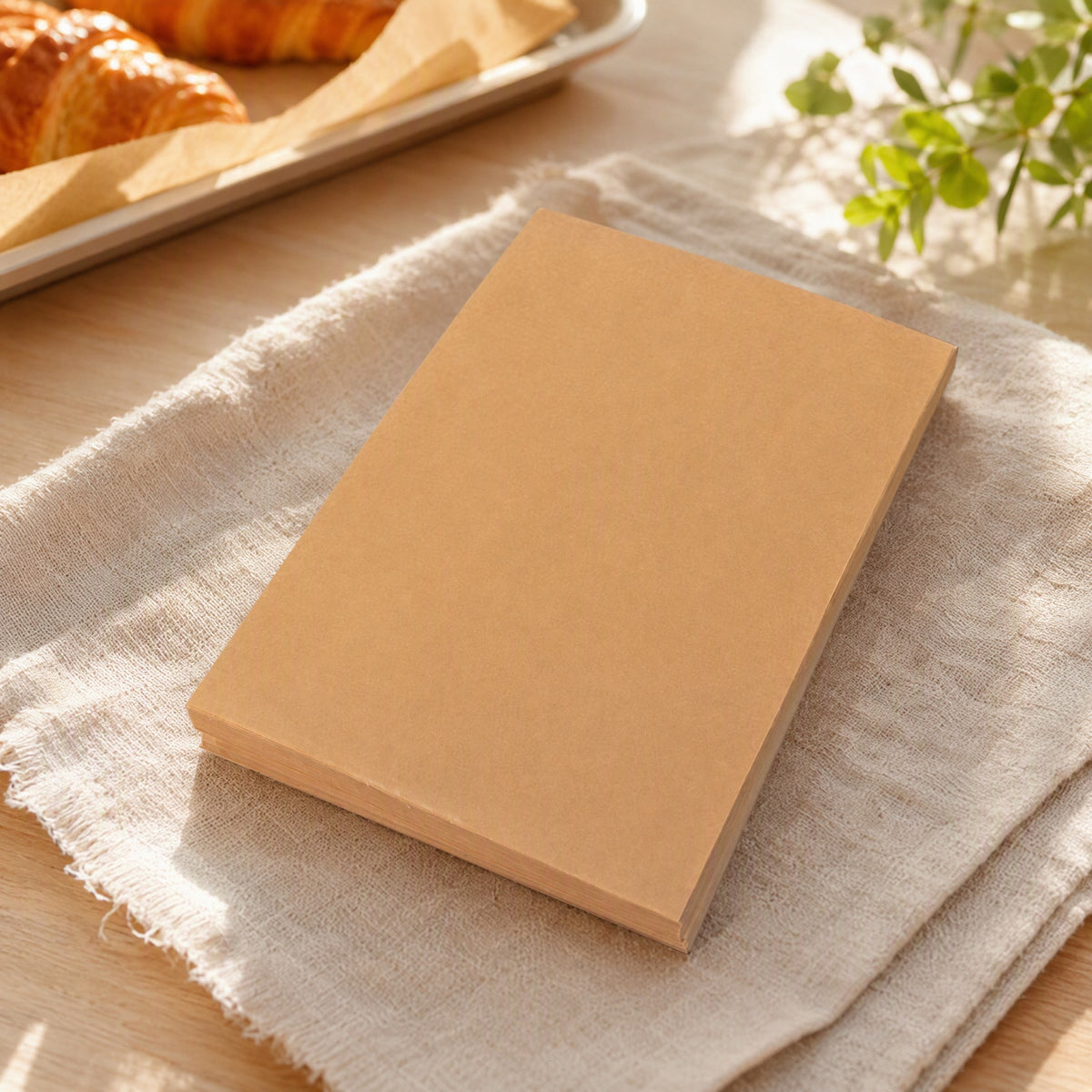 Parchsilk™ Silicone-Coated Parchment Baking Paper in a calm home setting