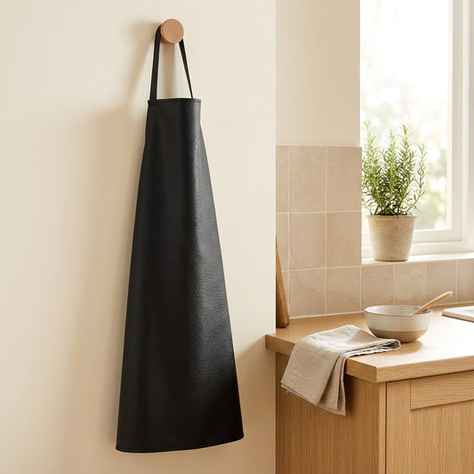 Splashloom™ PVC Kitchen Apron in a calm home setting