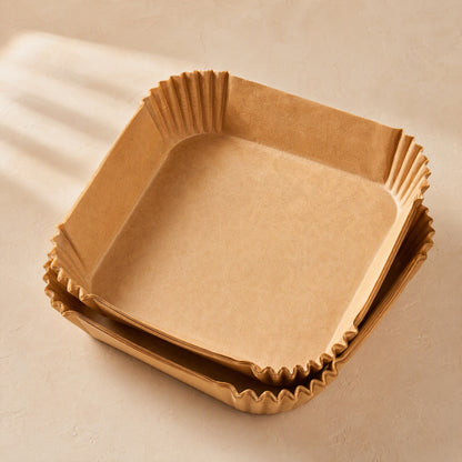 Fryshield™ Greaseproof Air Fryer Paper, material and detail close-up