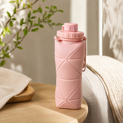 Sipfold™ Silicone Folding Water Cup, styled close view