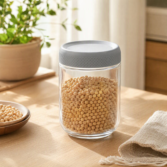 Jarshine™ Glass Kitchen Storage Jar in a calm home setting