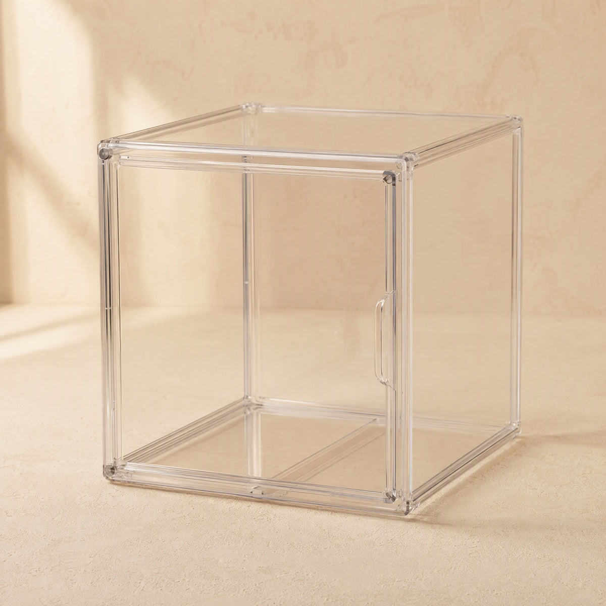 Peekbin™ Transparent PP Storage Box, material and detail close-up