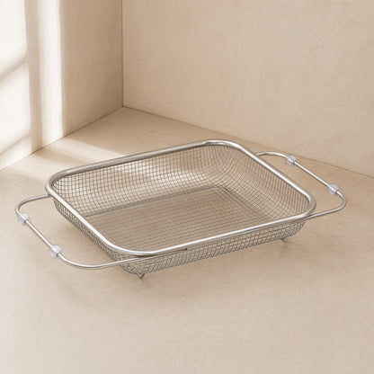 Rinsebin™ Stainless Steel Sink Draining Basket