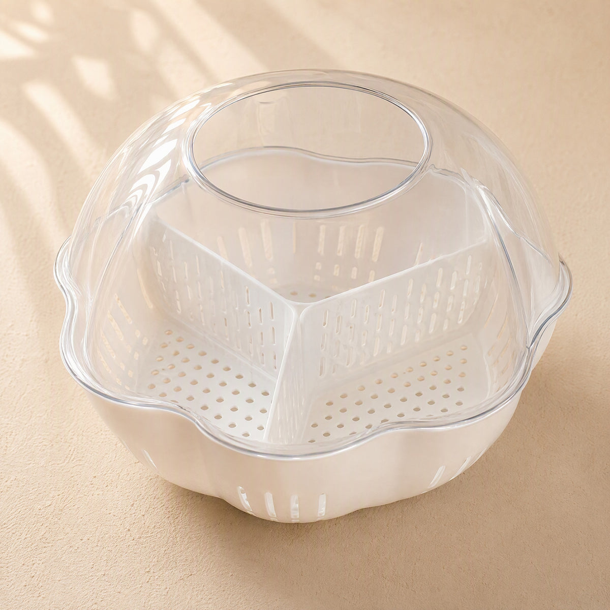 Drainlayer™ Double-Layer Kitchen Drain Basket, material and detail close-up