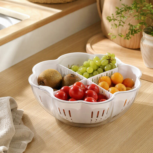 Drainlayer™ Double-Layer Kitchen Drain Basket in a calm home setting