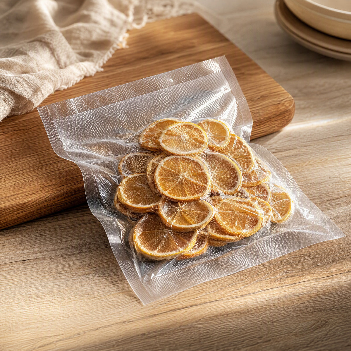 Airlock™ Composite Material Vacuum Bag, styled close view