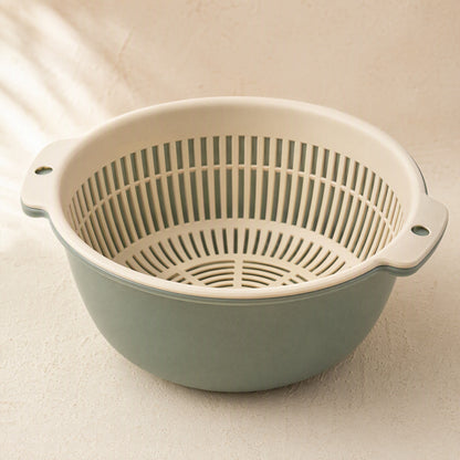 Rinserack™ PP Fruit Basket With Drain Layers, material and detail close-up