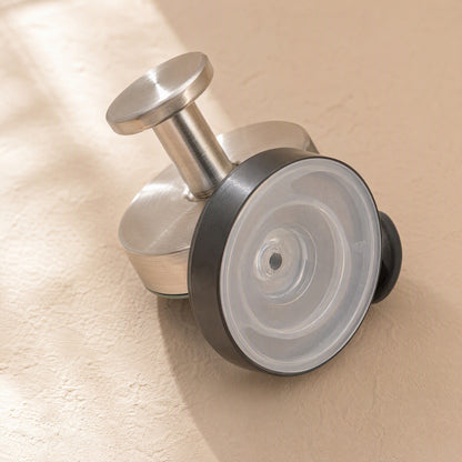Sealhook™ Stainless Steel Suction Cup Hook, material and detail close-up