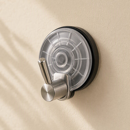Clingpeg™ Stainless Steel Suction Cup Hook, material and detail close-up