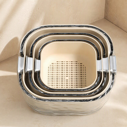Vegwash™ Double Layer Vegetable Washing Basin