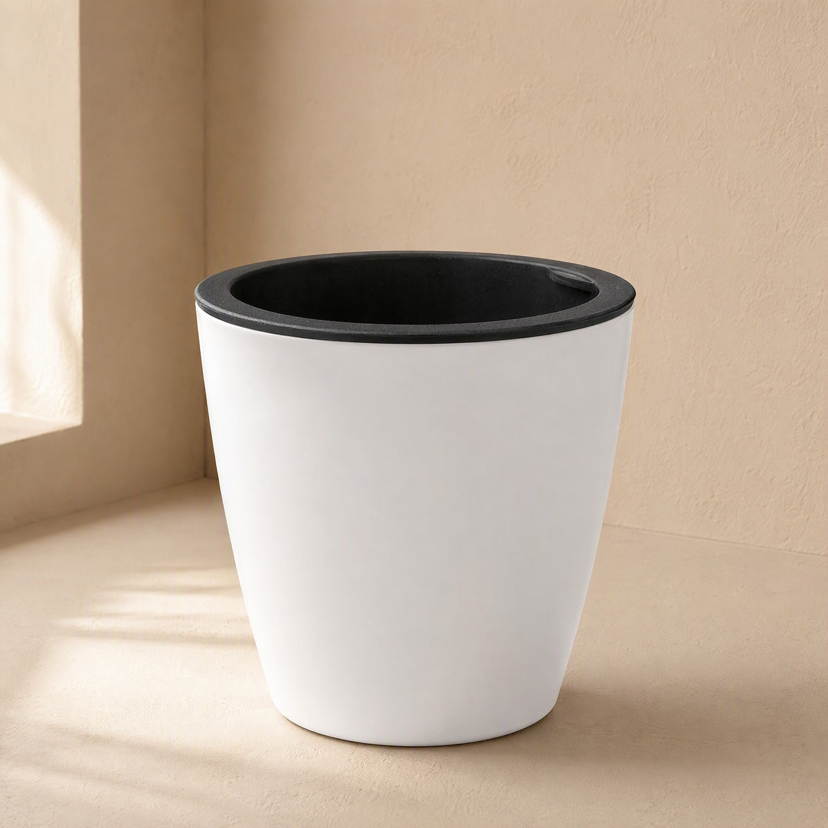 Rootsip™ Resin Self-Watering Flower Pot