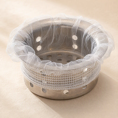 Tossveil™ Disposable Kitchen Sink Drain Strainer, material and detail close-up