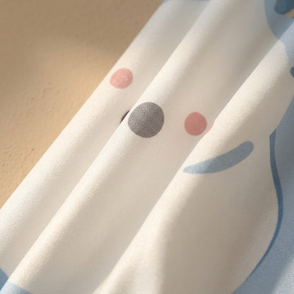 Coolprint™ Printed Polyester Cooling Pillowcase, material and detail close-up