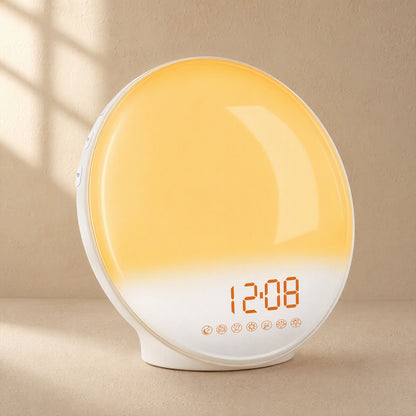 Dayhush™ Sunrise Sunset Alarm Clock Light, material and detail close-up