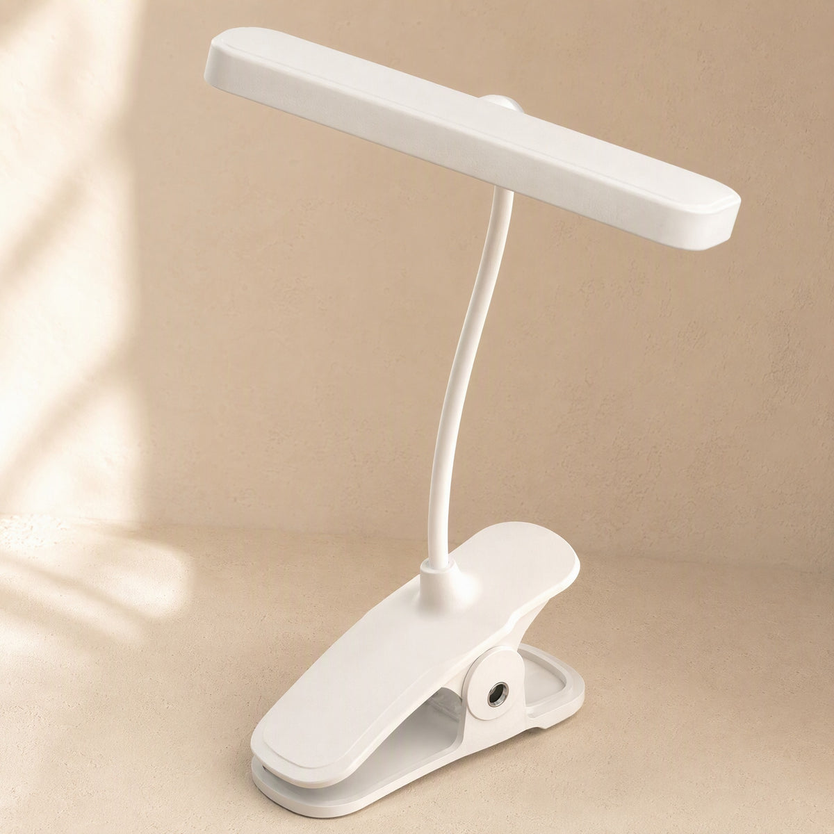 Clipglow™ LED Clip-On Desk Lamp, material and detail close-up