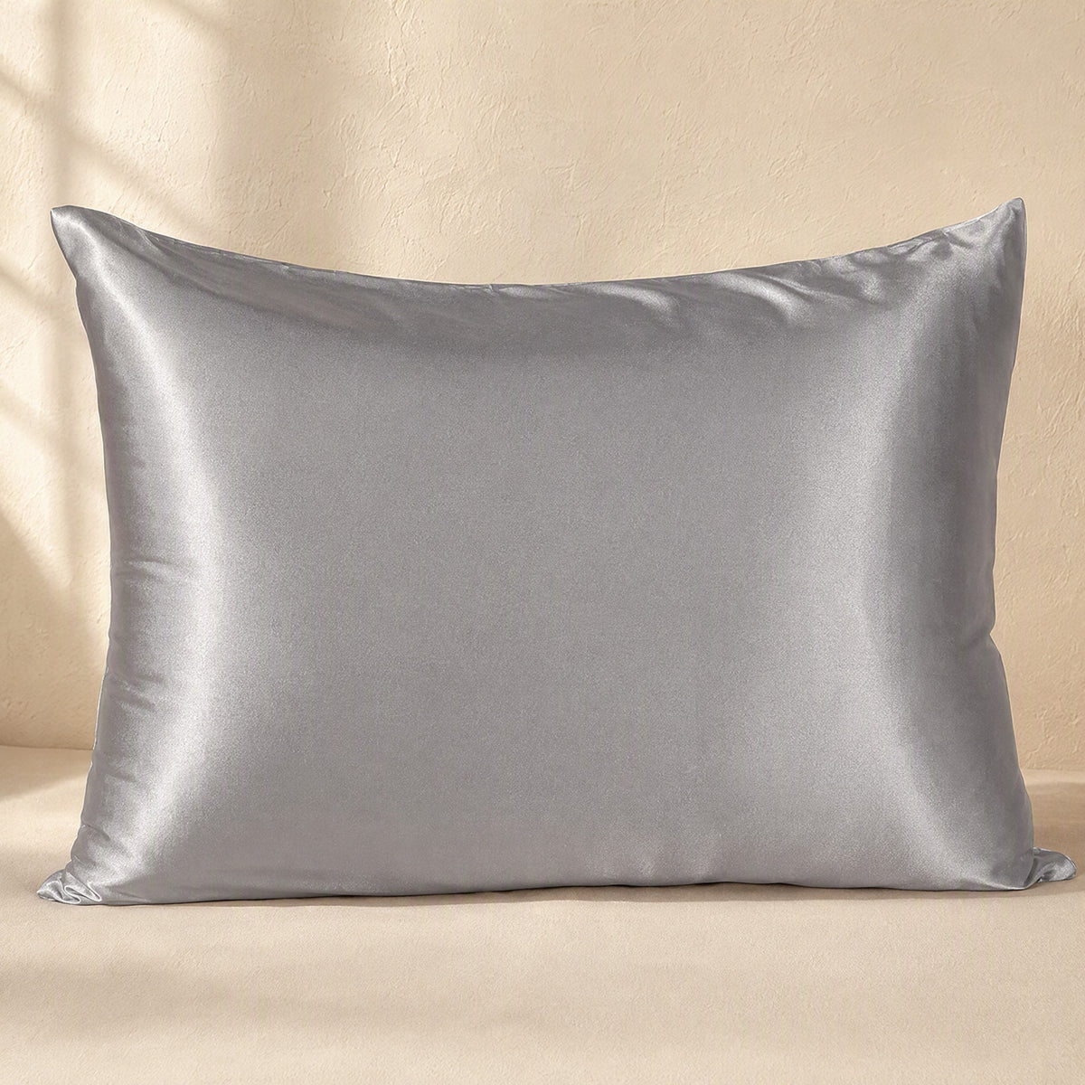 Silknap™ Simulated Silk Pillowcases, material and detail close-up