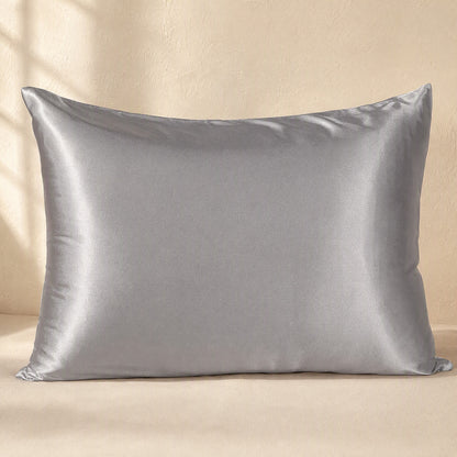 Silknap™ Simulated Silk Pillowcases, material and detail close-up