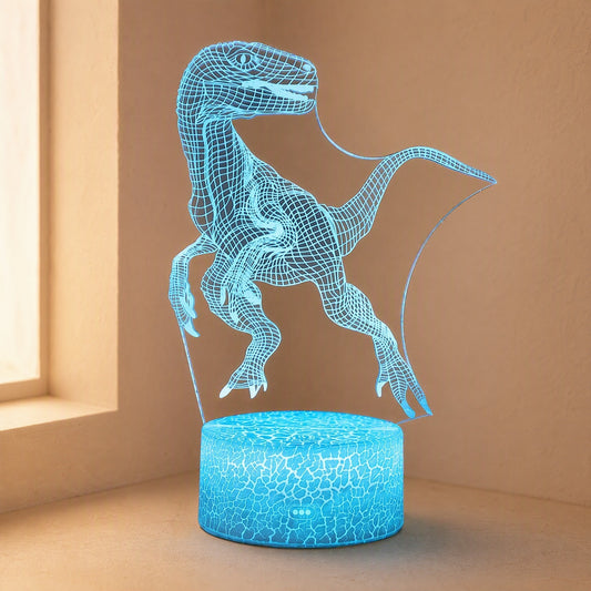 Dinoshine™ Dinosaur Acrylic 3D Night Light
