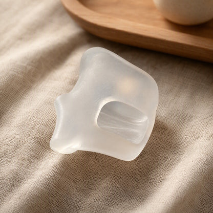 Footspace™ Silicone Toe Separator, styled close view