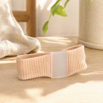 Toebrace™ Silicone Big Toe Separator Brace in a calm home setting