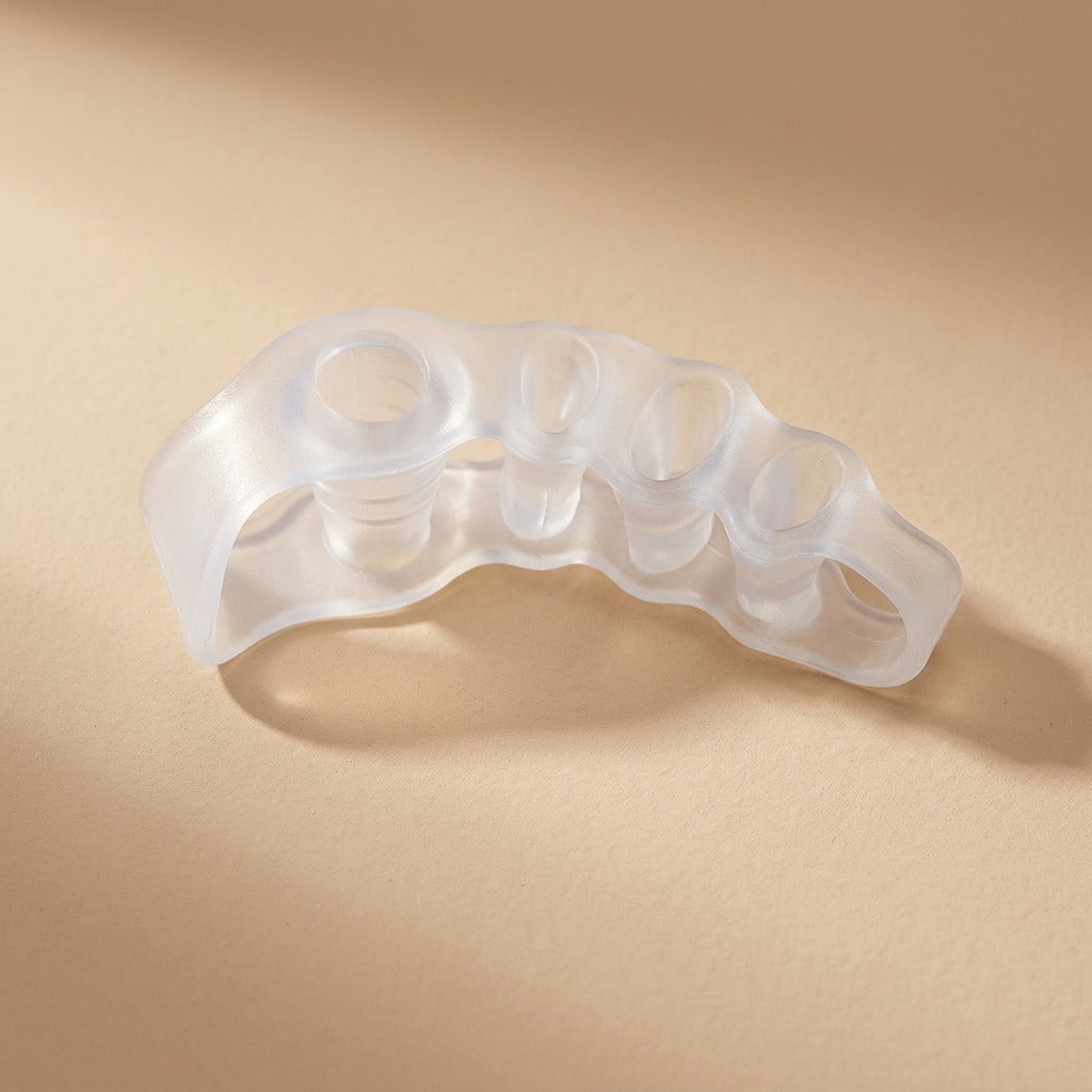 Toesoothe™ Silicone Big Toe Corrector, material and detail close-up