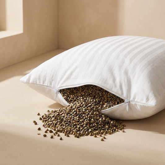 Huskseal™ Double-Zipper Buckwheat Pillow Inner Liner
