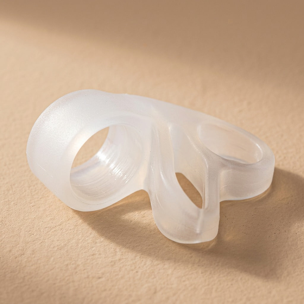 Pinkygap™ SEBS Little Toe Separator, material and detail close-up
